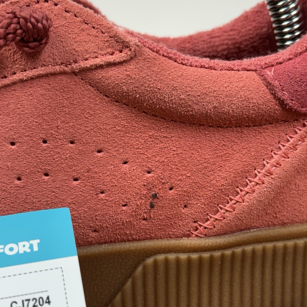 New NWT Womens Reef Lay Day Seas Red Suede Casual Gum Sneakers Shoes Size 9 M - Picture 10 of 12